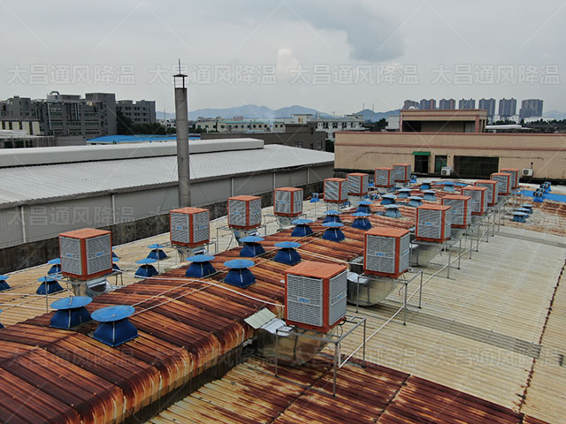 環(huán)?？照{(diào)，鋼構(gòu)廠房降溫的蕞佳選擇