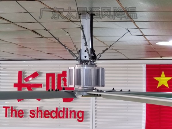 有了這臺工業(yè)大風扇，空調費都省了！