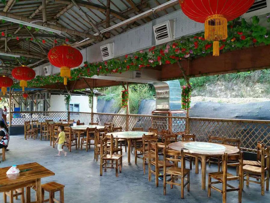 休閑農(nóng)莊安裝潤東方環(huán)?？照{(diào)